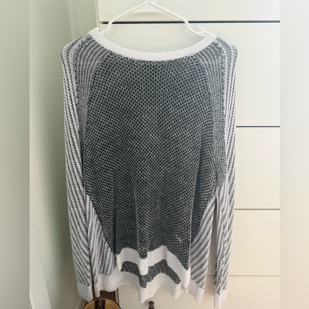 Black and White Sweater